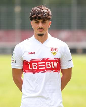 17 07 2025, Semih Kara VfB Stuttgart II 3 Liga, portrait date 2025 2026,