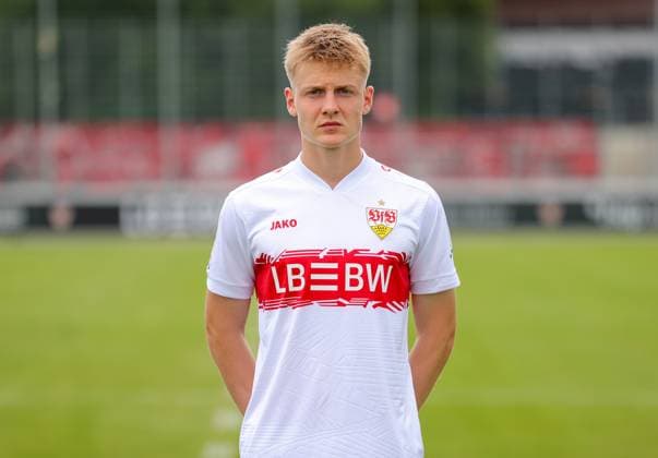 17 07 2025, Maximilian Herwerth VfB Stuttgart II 3 Liga, portrait date 2025 2026,