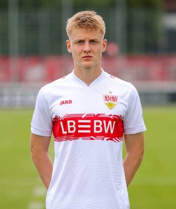 17 07 2025, Maximilian Herwerth VfB Stuttgart II 3 Liga, portrait date 2025 2026,