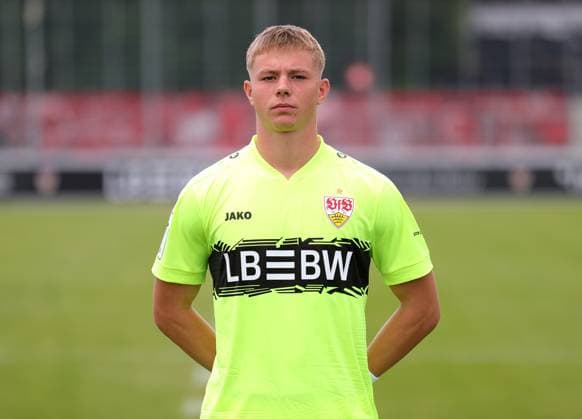 17 07 2025, Florian Hellstern VfB Stuttgart II 3 Liga, portrait date 2025 2026,