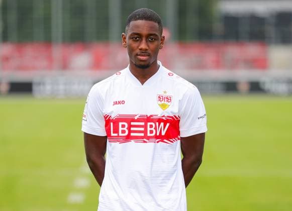 17 07 2025, Kaden Amaniampong VfB Stuttgart II 3 Liga, portrait date 2025 2026,