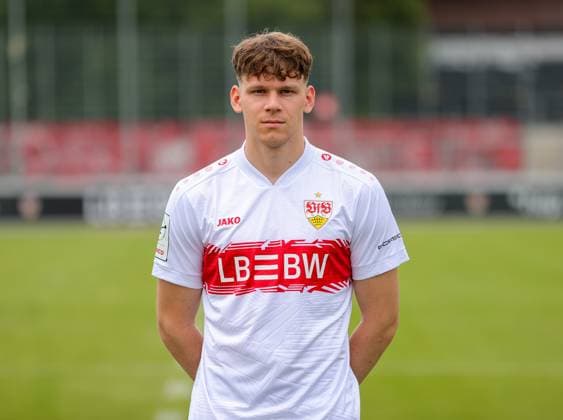 17 07 2025, David Tritschler VfB Stuttgart II 3 Liga, portrait date 2025 2026,