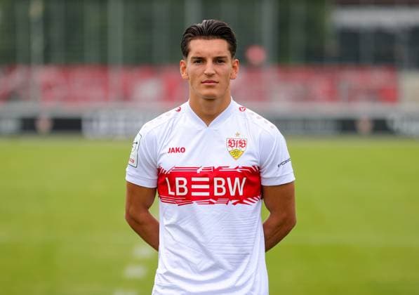 17 07 2025, Deli Hajdini VfB Stuttgart II 3 Liga, portrait date 2025 2026,