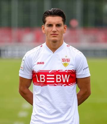 17 07 2025, Deli Hajdini VfB Stuttgart II 3 Liga, portrait date 2025 2026,