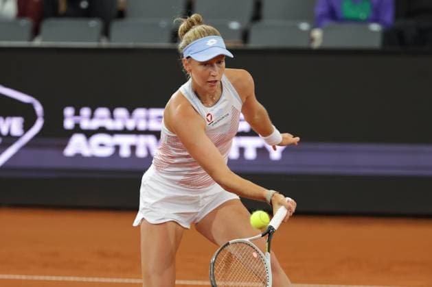 GER, Hamburg, xFSx, ATP250 Womens Tennis Tournament , MSC Hamburg Ladies Open 2025 , Round of 16 ,17 07 2025 v l Sinja Kraus AUT plays a forehand Copyright: HMBxMedia FernandoxSoares