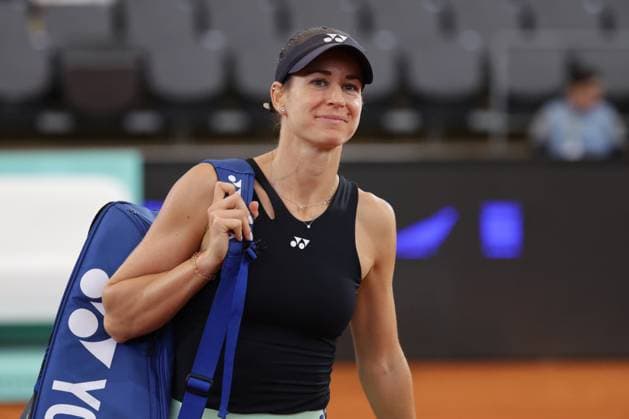 GER, Hamburg, xFSx, ATP250 Womens Tennis Tournament , MSC Hamburg Ladies Open 2025 , Round of 16 , 17 07 2025 v l Anna Bondar HUN is happy about the victory, smiling Copyright: HMBxMedia FernandoxSoares