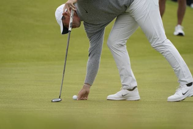The 153rd Open Championship 2025 Rory Mcilroy On the 1st hole In action on the 1st day TheÊ153rd Open Championship, Royal Portrush Golf Club (Dunluce Links) in Portrush, County Antrim, Northern Ireland, from Thursday, 17 July to Sunday, 20 July 2025. Copyright: xMarkxNewcombex