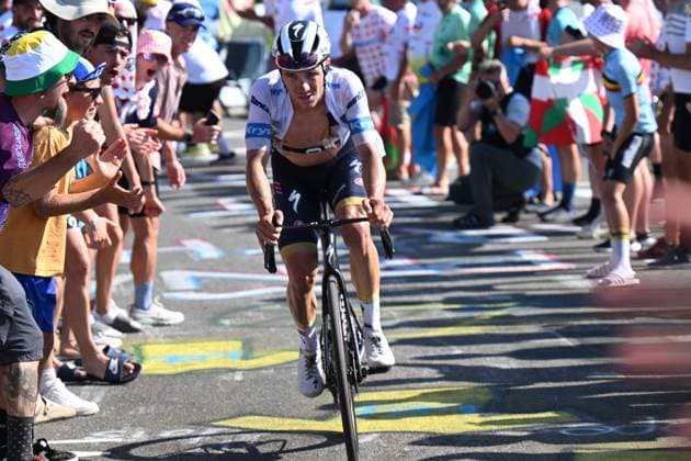 17-07-2025 Tour De France; Tappa 12 Auch - Hautacam; 2025, Soudal - Quick Step; Evenepoel, Remco; Hautacam; 