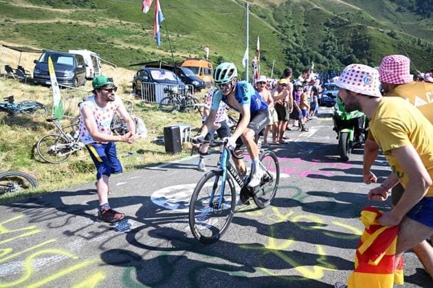 17-07-2025 Tour De France; Tappa 12 Auch - Hautacam; 2025, Decathlon - Ag2r La Mondiale; Gall, Felix; Hautacam; 