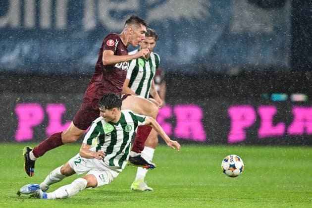 ROU, Cluj-Napoca: CFR 1907 Cluj goes against Paksi FC The match counting for the first qualifying round of UEFA Europa League was disputed on July 17 th 2025 on Dr Constantin Radulescu Stadium Copyright: xAncaxTepeix