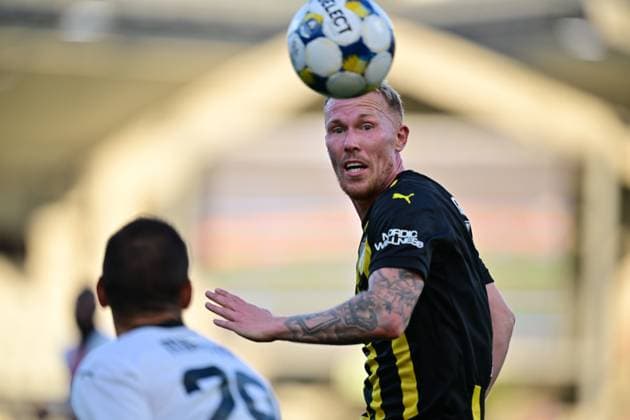 GÖTEBORG, SWEDEN 20250717 Häckens Mikkel Rygaard during Thursdays Europa League qualifier between BK Häcken and Spartak Trnava at Bravida Arena GÖTEBORG SWEDEN x9200x  Copyright: xHannaxBrunlöf TTx EUROPA LEAGUE KVAL HÄCKEN - SPARTAK TRNAVA