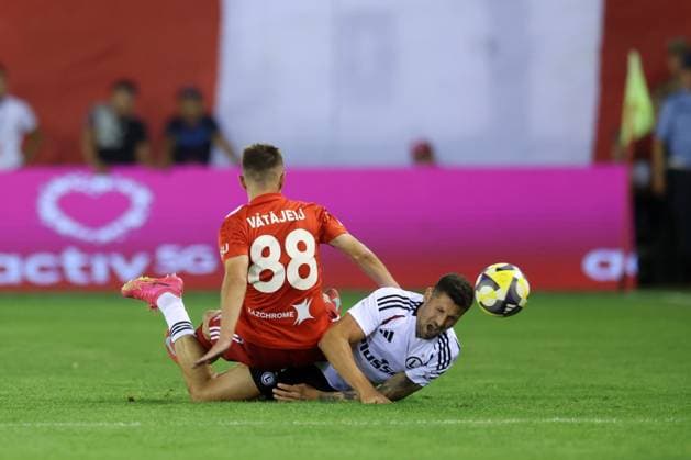 Fußball, EL-Quali, FC Aqtöbe - Legia Warschau AKTOBE 17.07.2025 REWANZOWY MECZ I RUNDA ELIMINACYJNA LIGA EUROPY SEZON 2025 26: FK AKTOBE - LEGIA WARSZAWA --- UEFA EUROPA LEAGUE FIRST QUALIFYING ROUND SECOND MATCH: FC AKTOBE - LEGIA WARSAW BOGDAN VATAJELU PAWEL WSZOLEK FOT. PIOTR KUCZA FOTOPYK NEWSPIX.PL --- newspix.pl POLAND OUT! 