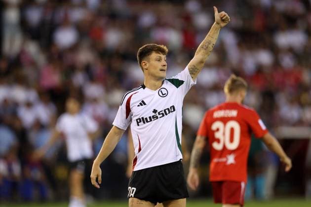 Fußball, EL-Quali, FC Aqtöbe - Legia Warschau AKTOBE 17.07.2025 REWANZOWY MECZ I RUNDA ELIMINACYJNA LIGA EUROPY SEZON 2025 26: FK AKTOBE - LEGIA WARSZAWA --- UEFA EUROPA LEAGUE FIRST QUALIFYING ROUND SECOND MATCH: FC AKTOBE - LEGIA WARSAW MARC GUAL FOT. PIOTR KUCZA FOTOPYK NEWSPIX.PL --- newspix.pl POLAND OUT! 