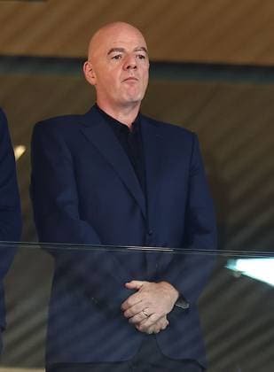FIFA president Gianni Infantino in the stands Sweden Women v England Women, UEFA European Women s Championship, Quarter Final, Football, Stadion Letzigrund, Zurich, Switzerland - 17 Jul 2025Zurich Stadion Letzigrund Switzerland EDITORIAL USE ONLY No use with unauthorised audio, video, data, fixture lists, club league logos or live services. Online in-match use limited to 120 images, no video emulation. No use in betting, games or single club league player publications.  Copyright: xMichaelxZemanek Shutterstockx 15403082u