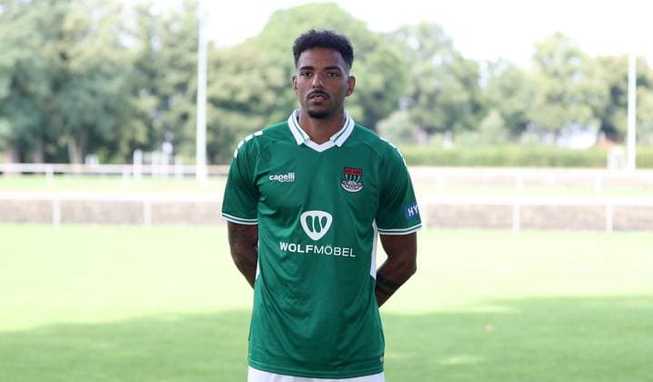1 FC Schweinfurt 05, 3 Liga, Porträttermin 2025 2026 Michael Dellinger 1 FC Schweinfurt 05 , single picture, portrait, landscape format Schweinfurt Sachs Stadion Bayern Germany