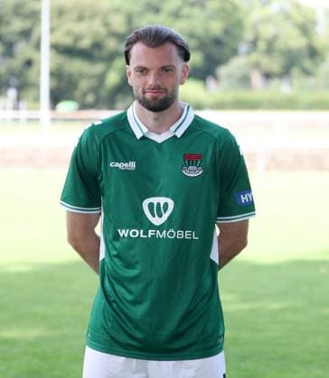 1 FC Schweinfurt 05, 3 Liga, Porträttermin 2025 2026 Manuel Wintzheimer 1 FC Schweinfurt 05 , single picture, portrait, portrait format Schweinfurt Sachs Stadion Bayern Germany