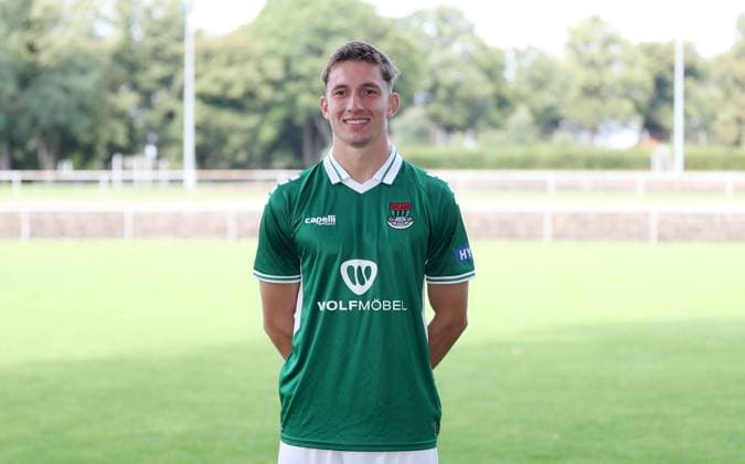 1 FC Schweinfurt 05, 3 Liga, Porträttermin 2025 2026 Nick Doktorczyk 1 FC Schweinfurt 05 , single picture, portrait, landscape format Schweinfurt Sachs Stadion Bayern Germany
