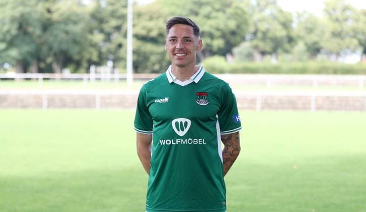 1 FC Schweinfurt 05, 3 Liga, Porträttermin 2025 2026 Martin Thomann 1 FC Schweinfurt 05 , single picture, portrait, landscape format Schweinfurt Sachs Stadion Bayern Germany