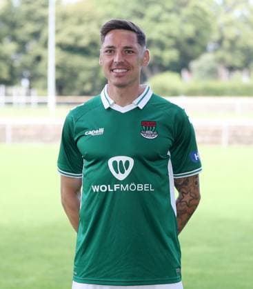 1 FC Schweinfurt 05, 3 Liga, Porträttermin 2025 2026 Martin Thomann 1 FC Schweinfurt 05 , single picture, portrait, portrait format Schweinfurt Sachs Stadion Bayern Germany