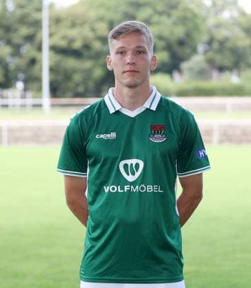 1 FC Schweinfurt 05, 3 Liga, Porträttermin 2025 2026 Sebastian Müller 1 FC Schweinfurt 05 , single picture, portrait, portrait format Schweinfurt Sachs Stadion Bayern Germany