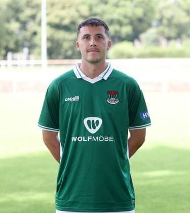 1 FC Schweinfurt 05, 3 Liga, Porträttermin 2025 2026 Nils Piwernetz 1 FC Schweinfurt 05 , single picture, portrait, portrait format Schweinfurt Sachs Stadion Bayern Germany