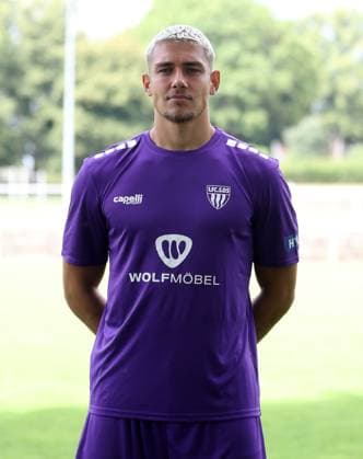 1 FC Schweinfurt 05, 3 Liga, Porträttermin 2025 2026 Maximilian Weisbäcker 1 FC Schweinfurt 05 , single picture, portrait, portrait format Schweinfurt Sachs Stadion Bayern Germany