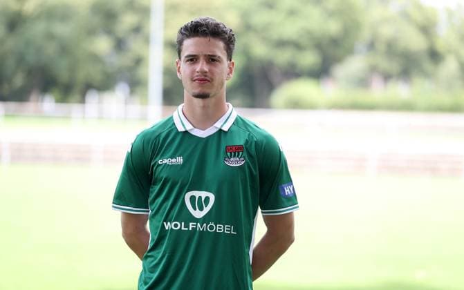 1 FC Schweinfurt 05, 3 Liga, Porträttermin 2025 2026 Fabio Luque Notaro 1 FC Schweinfurt 05 , single picture, portrait, landscape format Schweinfurt Sachs Stadion Bayern Germany