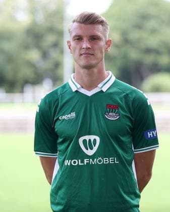 1 FC Schweinfurt 05, 3 Liga, Porträttermin 2025 2026 Kevin Frisorger 1 FC Schweinfurt 05 , single picture, portrait, portrait format Schweinfurt Sachs Stadion Bayern Germany