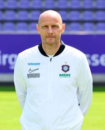 Team presentation Erz Aue 3 Liga Sports Director Matthias Heidrich, FC Erzgebirge Aue 3 Liga, Porträttermin 2025 2026 , Aue, 17 07 2025, Erzgebirgsstadion, Fußball , For editorial use only Only editorial use