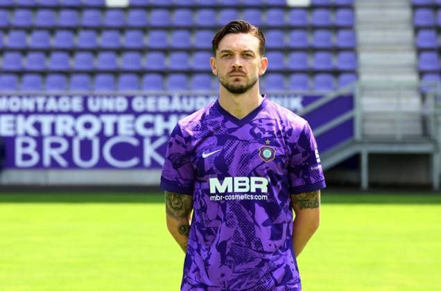 Team presentation Erz Aue 3 Liga Boris Tashchy, FC Erzgebirge Aue 3 Liga, Porträttermin 2025 2026 , Aue, 17 07 2025, Erzgebirgsstadion, Fußball , For editorial use only Only editorial use