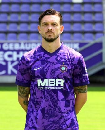 Team presentation Erz Aue 3 Liga Boris Tashchy, FC Erzgebirge Aue 3 Liga, Porträttermin 2025 2026 , Aue, 17 07 2025, Erzgebirgsstadion, Fußball , For editorial use only Only editorial use