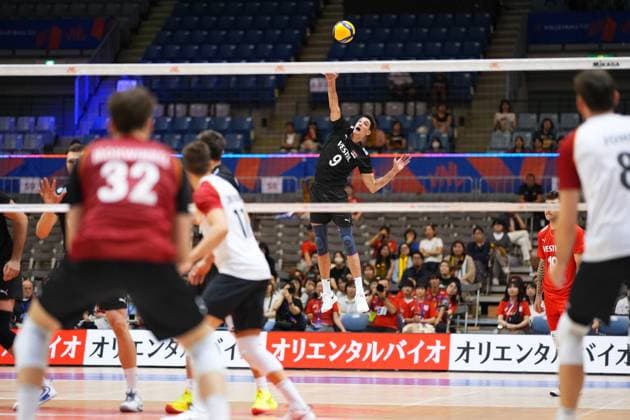 Ramazan Efe Mandiraci (TUR), JULY 17, 2025 - Volleyball : FIVB Volleyball Nations League 2025 Men s Preliminary Round match between Turkey 3-1 Germany at Chiba Port Arena, Chiba, Japan. Noxthirdxpartyxsales  aflo_297973354