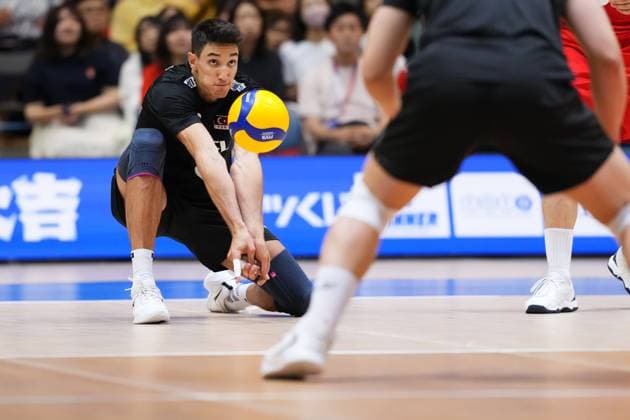 Ramazan Efe Mandiraci (TUR), JULY 17, 2025 - Volleyball : FIVB Volleyball Nations League 2025 Men s Preliminary Round match between Turkey 3-1 Germany at Chiba Port Arena, Chiba, Japan. Noxthirdxpartyxsales  aflo_297973356