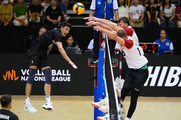 Volleyball, Nations League, Turkey - Germany