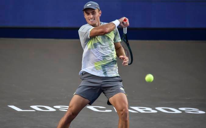 LOS CABOS TENNIS OPEN 2025 LOS CABOS TENNIS OPEN 2025 SCHOOLKATE VS SHAPOVALOV 17072025 LOS CABOS, BAJA CALIFORNIA, MEXICO Photo of Tristan Schoolkate of Australia, during quarter final singles game of Los Cabos Tennis Open 2025 held at the Mextenois Stadium of the Cabo Sports Complex of Los Cabos, Baja California, Mexico Photo Tristan Schoolkate of Australia, during quarter final singles game of Los Cabos Tennis Open 2025 held at the Mextenois Stadium of the Cabo Sports Complex of Los Cabos, Baja California, Mexico PHOTO BY IMAGENSHOP AGENCIA FOTOGRAFICA LOS CABOS BAJA CALIFORNIA MEXICO Copyright: xIMAGENSHOPxAGENCIAxFOTOGRAFICAx