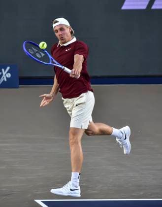LOS CABOS TENNIS OPEN 2025 LOS CABOS TENNIS OPEN 2025 SCHOOLKATE VS SHAPOVALOV 17072025 LOS CABOS, BAJA CALIFORNIA, MEXICO Photo of Denis Shapovalov of Canada, during quarter final singles game of Los Cabos Tennis Open 2025 held at the Mextenois Stadium of the Cabo Sports Complex of Los Cabos, Baja California, Mexico Photo Denis Shapovalov, during quarter final singles game of Los Cabos Tennis Open 2025 held at the Mextenois Stadium of the Cabo Sports Complex of Los Cabos, Baja California, Mexico PHOTO BY IMAGENSHOP AGENCIA FOTOGRAFICA LOS CABOS BAJA CALIFORNIA MEXICO Copyright: xIMAGENSHOPxAGENCIAxFOTOGRAFICAx