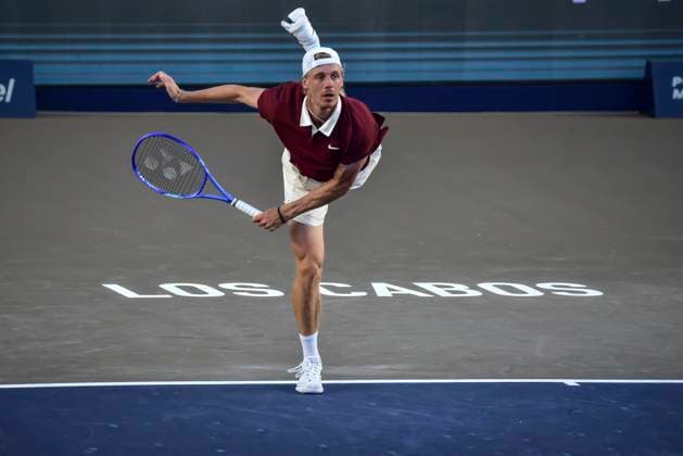 LOS CABOS TENNIS OPEN 2025 LOS CABOS TENNIS OPEN 2025 SCHOOLKATE VS SHAPOVALOV 17072025 LOS CABOS, BAJA CALIFORNIA, MEXICO Photo of Denis Shapovalov of Canada, during quarter final singles game of Los Cabos Tennis Open 2025 held at the Mextenois Stadium of the Cabo Sports Complex of Los Cabos, Baja California, Mexico Photo Denis Shapovalov, during quarter final singles game of Los Cabos Tennis Open 2025 held at the Mextenois Stadium of the Cabo Sports Complex of Los Cabos, Baja California, Mexico PHOTO BY IMAGENSHOP AGENCIA FOTOGRAFICA LOS CABOS BAJA CALIFORNIA MEXICO Copyright: xIMAGENSHOPxAGENCIAxFOTOGRAFICAx