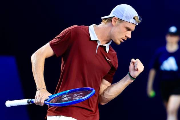 LOS CABOS TENNIS OPEN 2025, LOS CABOS TENNIS OPEN 2025 SCHOOLKATE VS SHAPOVALOV 17072025 LOS CABOS, BAJA CALIFORNIA, MEXICO Action photo of Denis Shapovalov of Canada, during quarter final singles game of Los Cabos Tennis Open 2025 held at the Mextenis Stadium of the Cabo Sports Complex of Los Cabos, Baja California, Mexico Action photo of Denis Shapovalov of Canada, during quarter final singles game of Los Cabos Tennis Open 2025 held at the Mextenis Stadium of the Cabo Sports Complex of Los Cabos, Baja California, Mexico PHOTO BY IMAGENSHOP AGENCIA FOTOGRAFICA LOS CABOS BAJA CALIFORNIA MEXICO Copyright: xIMAGENSHOPxAGENCIAxFOTOGRAFICAx