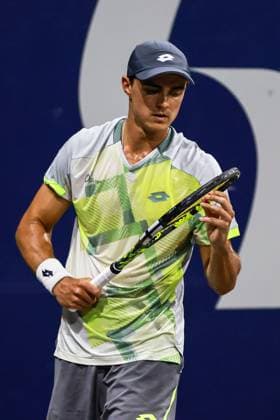 LOS CABOS TENNIS OPEN 2025, LOS CABOS TENNIS OPEN 2025 WALTON VS DUCKWORTH 17072025 LOS CABOS, BAJA CALIFORNIA, MEXICO Action photo of Adam Walton of Australia, during quarter final singles game of Los Cabos Tennis Open 2025 held at the Grand Stand of the Cabo Sports Complex of Los Cabos, Baja California, Mexico Action photo of Adam Walton of Australia, during quarter final singles game of Los Cabos Tennis Open 2025 held at the Grand Stand of the Cabo Sports Complex of Los Cabos, Baja California, Mexico PHOTO BY IMAGENSHOP AGENCIA FOTOGRAFICA LOS CABOS BAJA CALIFORNIA MEXICO Copyright: xIMAGENSHOPxAGENCIAxFOTOGRAFICAx