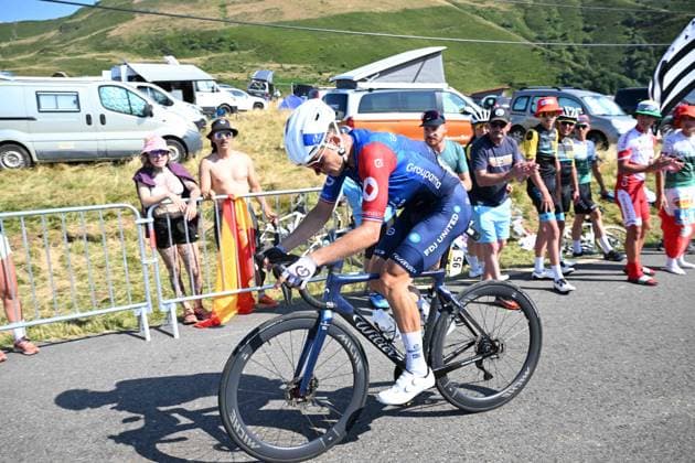 17-07-2025 Tour De France; Tappa 12 Auch - Hautacam; 2025, Groupama - Fdj; Madouas, Valentin; Hautacam; 