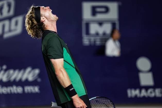 LOS CABOS TENNIS TENNIS OPEN 2025 LOS CABOS TENNIS OPEN 2025 RUBLEV VS NAVA 17072025 LOS CABOS, BAJA CALIFORNIA, MEXICO Action photo of Andrey Rublev of Russia, during quarter final singles game of Los Cabos Tennis Open 2025 held at the Mextenis Stadium of the Cabo Sports Complex of Los Cabos, Baja California, Mexico Action photo of Andrey Rublev of Russia, during quarter final singles game of Los Cabos Tennis Open 2025 held at the Mextenis Stadium of the Cabo Sports Complex of Los Cabos, Baja California, Mexico PHOTO BY IMAGENSHOP AGENCIA FOTOGRAFICA LOS CABOS BAJA CALIFORNIA MEXICO Copyright: xIMAGENSHOPxAGENCIAxFOTOGRAFICAx