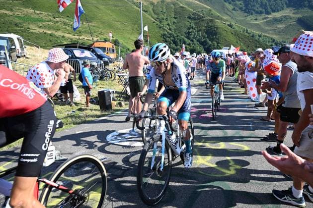 17-07-2025 Tour De France; Tappa 12 Auch - Hautacam; 2025, Bahrain - Victorious; Buitrago Sanchez, Santiago; Hautacam; 