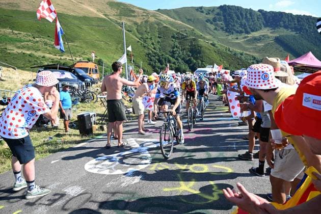 17-07-2025 Tour De France; Tappa 12 Auch - Hautacam; 2025, Movistar; Muhlberger, Gregor; Hautacam; 