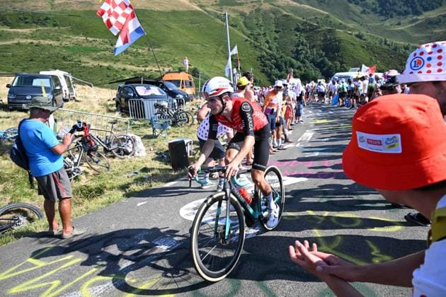 17-07-2025 Tour De France; Tappa 12 Auch - Hautacam; 2025, Arkea - Beb Hotel; Costiou, Ewen; Hautacam; 
