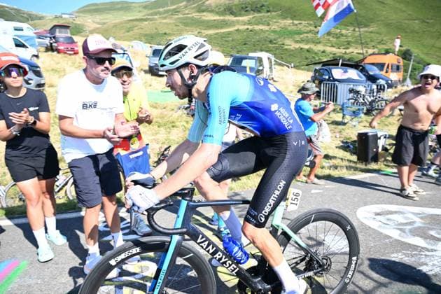 17-07-2025 Tour De France; Tappa 12 Auch - Hautacam; 2025, Decathlon - Ag2r La Mondiale; Paret Peintre, Aurelien; Hautacam; 