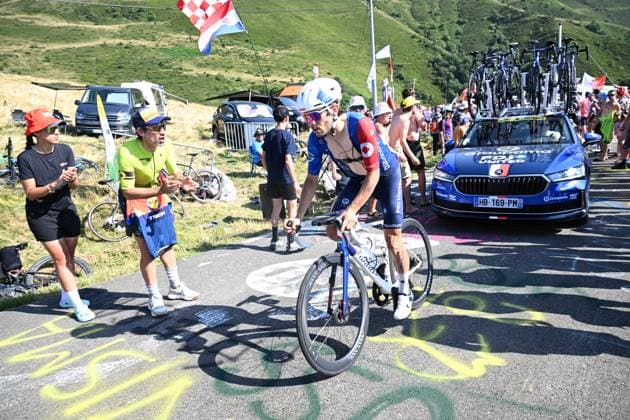 17-07-2025 Tour De France; Tappa 12 Auch - Hautacam; 2025, Groupama - Fdj; Martin, Guillaume; Hautacam; 