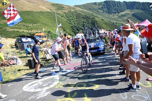 17-07-2025 Tour De France; Tappa 12 Auch - Hautacam; 2025, Groupama - Fdj; Martin, Guillaume; Hautacam; 