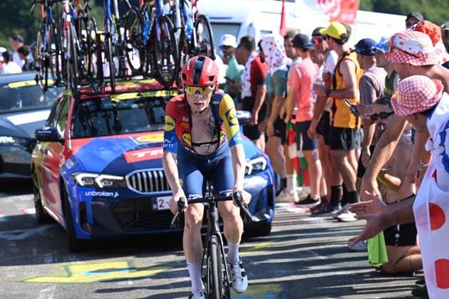17-07-2025 Tour De France; Tappa 12 Auch - Hautacam; 2025, Lidl - Trek; Skjelmose Jensen, Mattias; Hautacam; 
