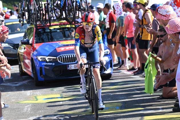 17-07-2025 Tour De France; Tappa 12 Auch - Hautacam; 2025, Lidl - Trek; Skjelmose Jensen, Mattias; Hautacam; 