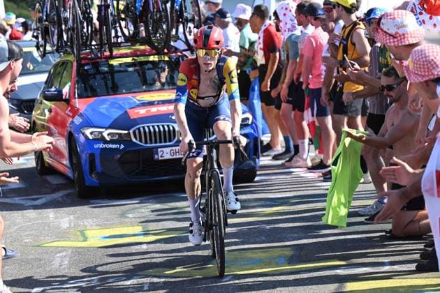 17-07-2025 Tour De France; Tappa 12 Auch - Hautacam; 2025, Lidl - Trek; Skjelmose Jensen, Mattias; Hautacam; 